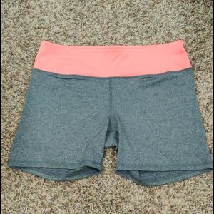 90 Degree By Reflex Coral and Grey Shorts